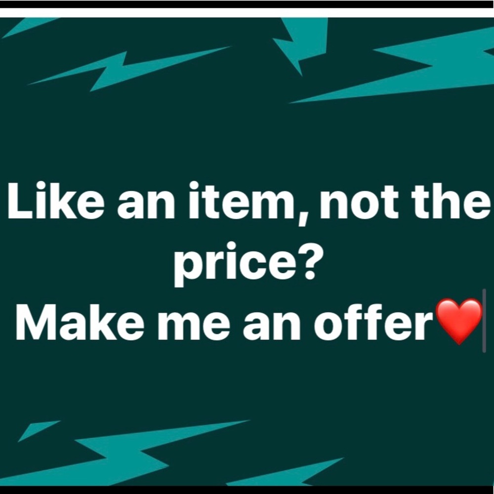 Reasonable offers welcome 🤗